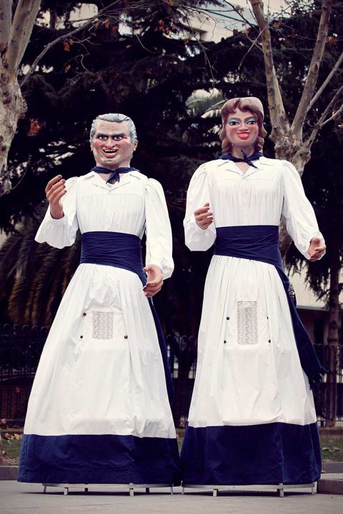 Peñistas Paco y Rosi